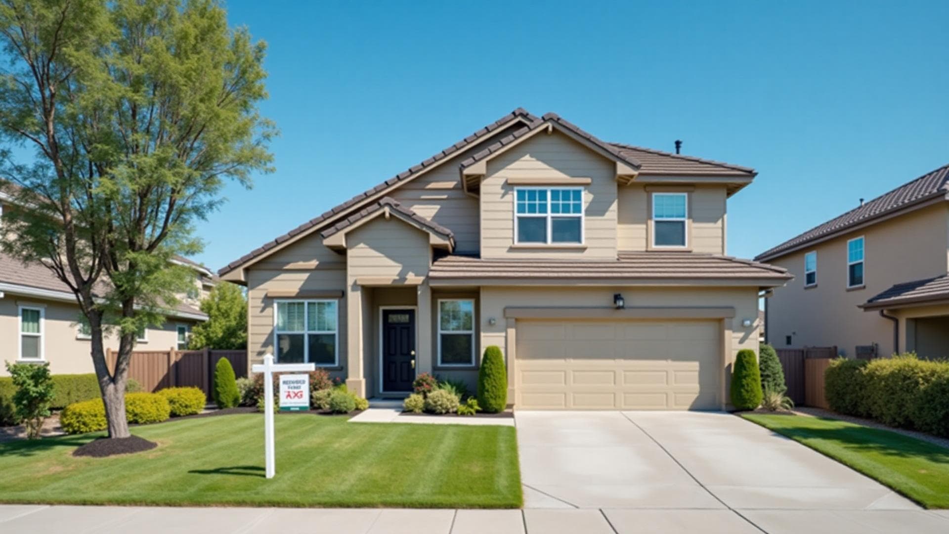 Modern home exterior